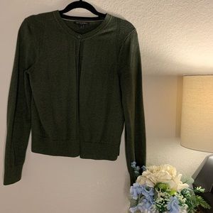BANANA REPUBLIC Green Cardigan